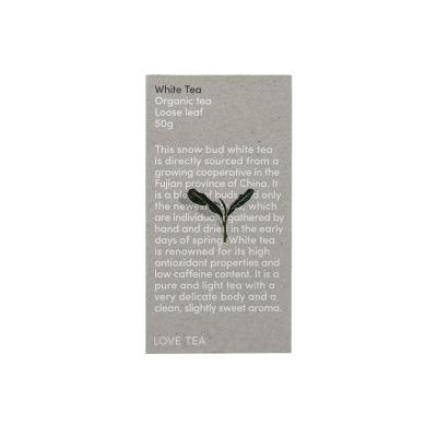 Love Tea Organic White Tea Loose Leaf 50g